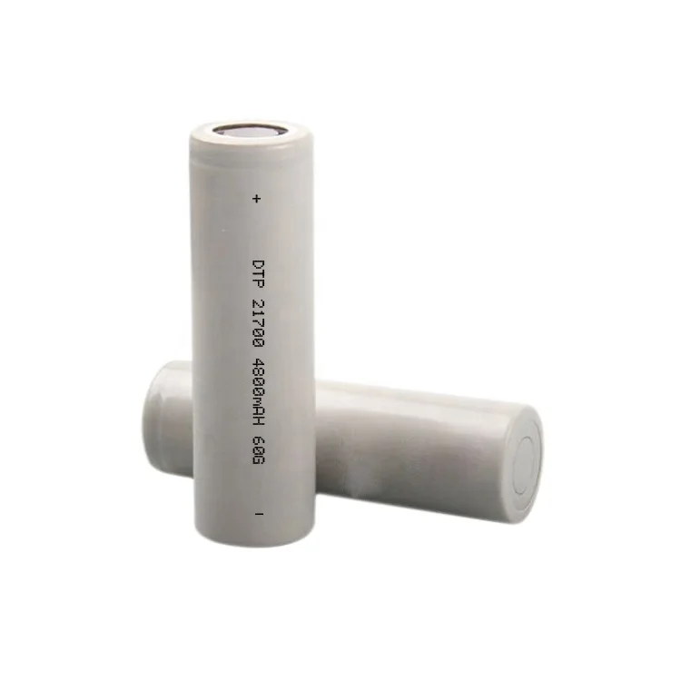 

Cylindrical 21700 Battery 3.6V 4800mAh 5000mAh Lithium-ion Rechargeable Battery for Electric Vehicle