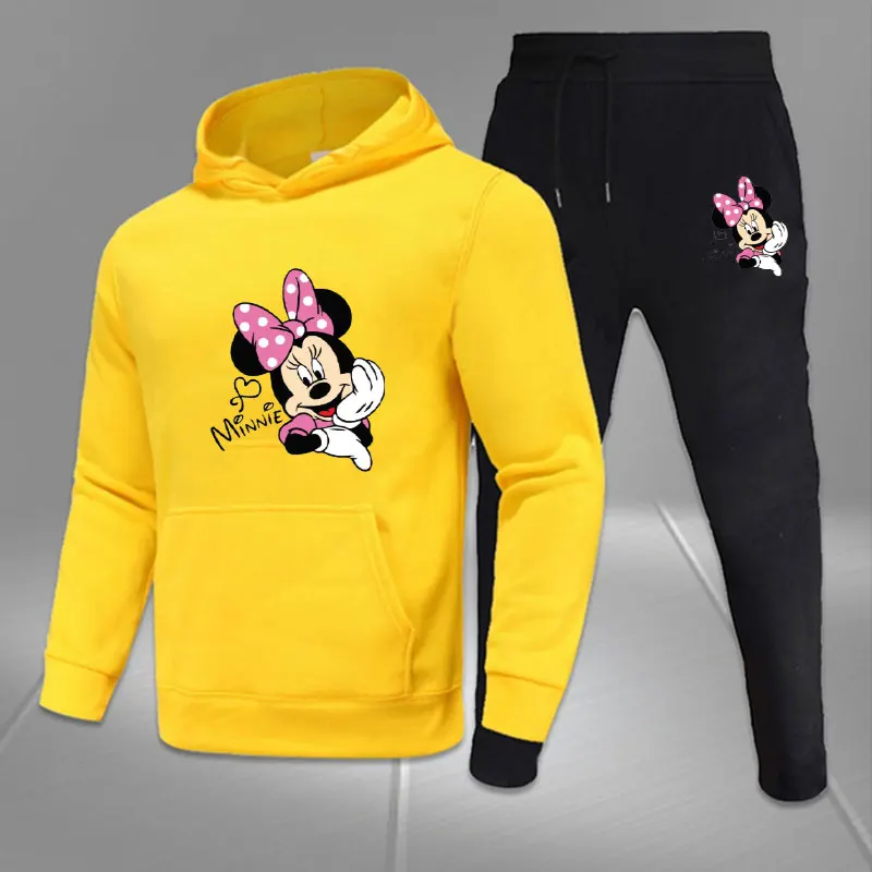 ディズニー ミッキー レディース セット アウトドア ホットセール 欧米ブランド 秋冬 プリント メンズ パーカー スウェットセット