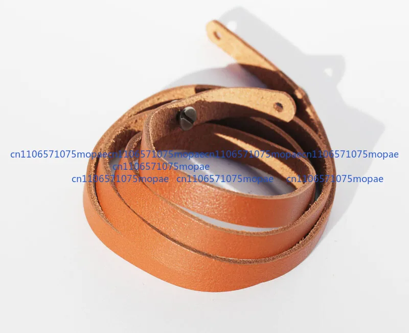 ローライフレックス・リンホフ・フジ・ヤシカMAT用ソフト本革ネックショルダーストラップ