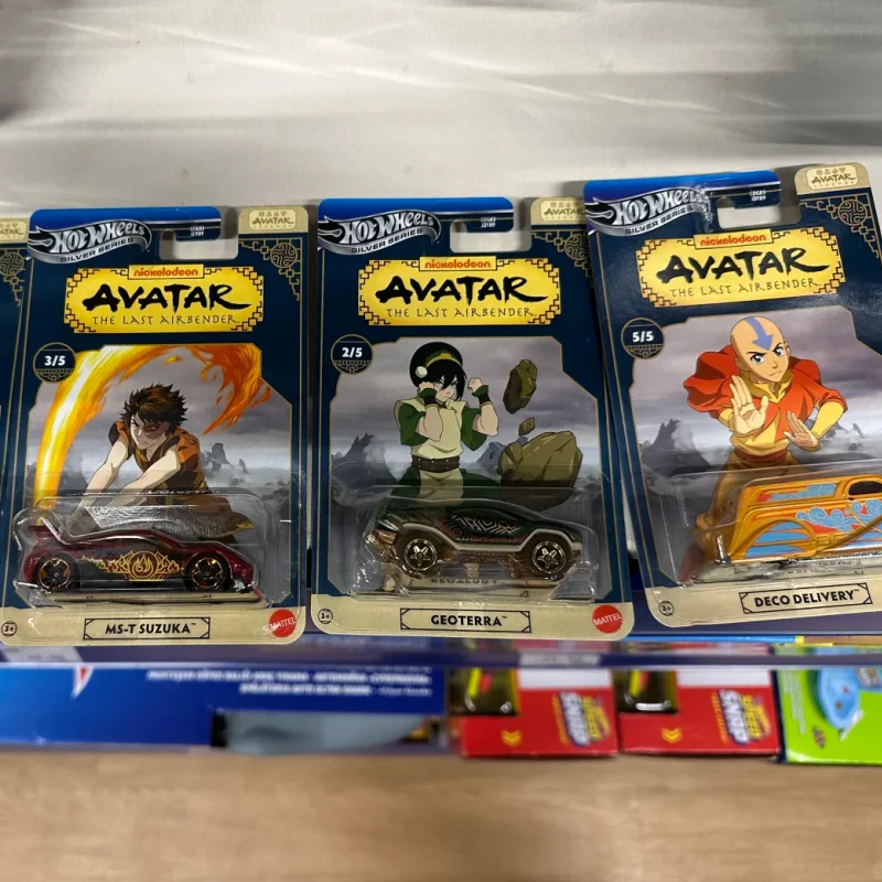 Hot Wheels Gdg83 Snoopy Avatar The Last Airbender Model Serise Die Casting Alloy Model Collection Toy Car Birthday Surprise Gift