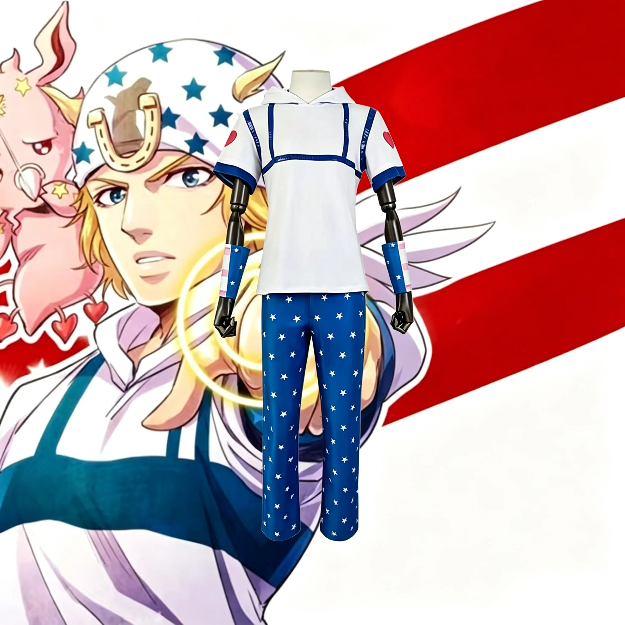 Jojo Bizarre Hat - Costume Cosplay Anime JOJO Bizarre Adventure