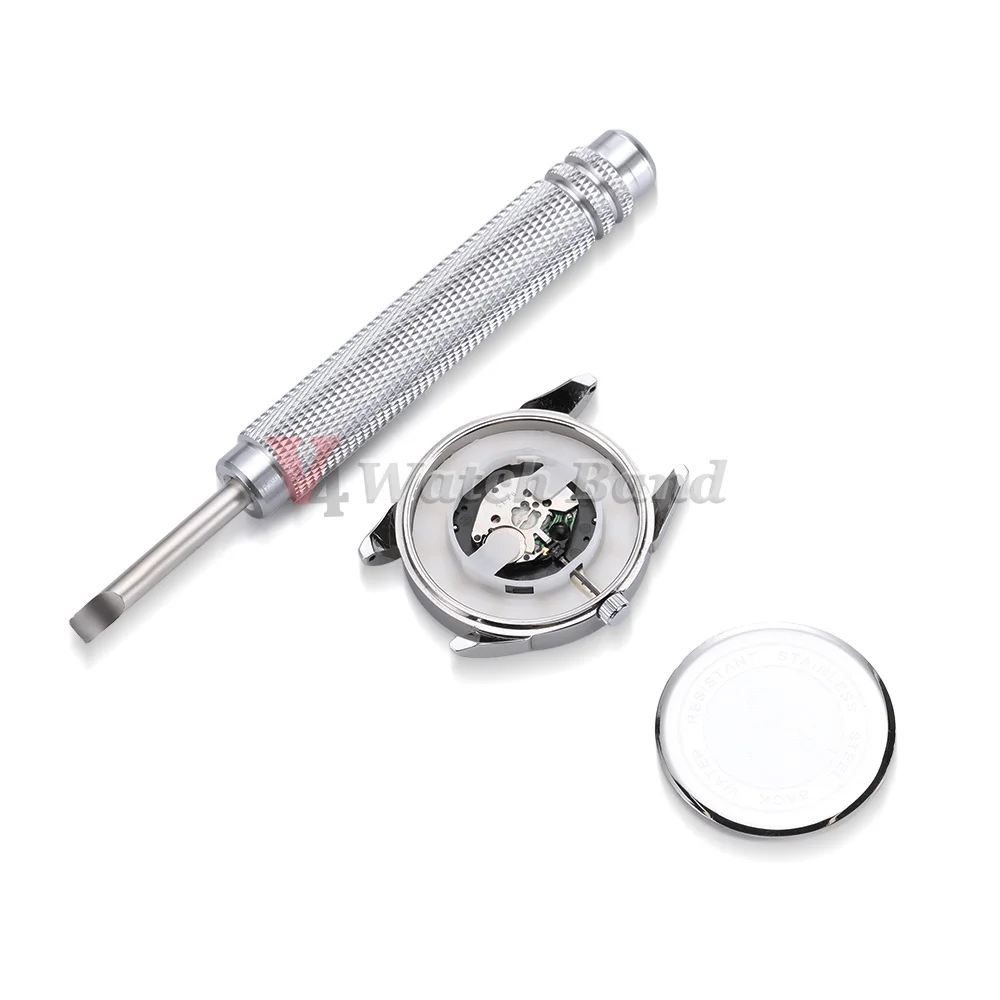 1Pcs Watch Back Case Opener Screw Pry Tool Metal Battery Change Press Remover Repair Tool for Watchmakers Clock Opener Knife