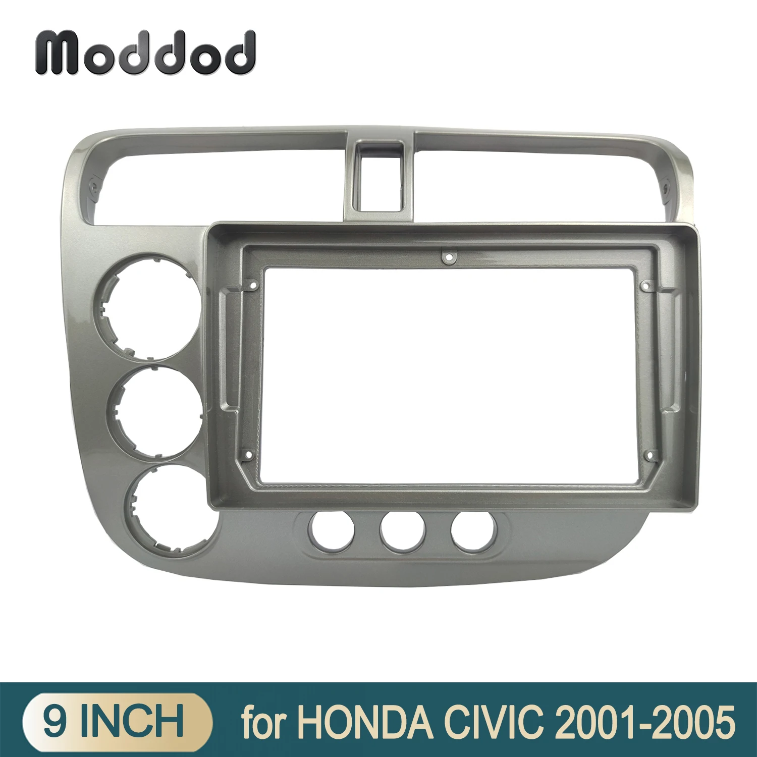 

Radio Frame Panel Fit for HONDA CIVIC 2001-2005 Dash Installation Android Player Fascia Adapter Cover Facia Trim Kit Bezel