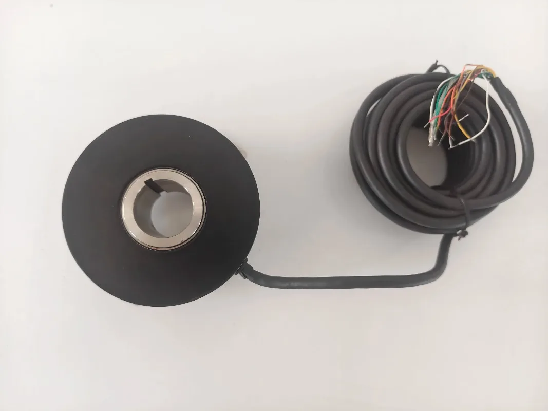 OIH100-1024C T-C2-12V TS5208N122 100mm 20mm Optical Incremental Elevator Encoder 1024 PPR DC12V NPN Open Collector