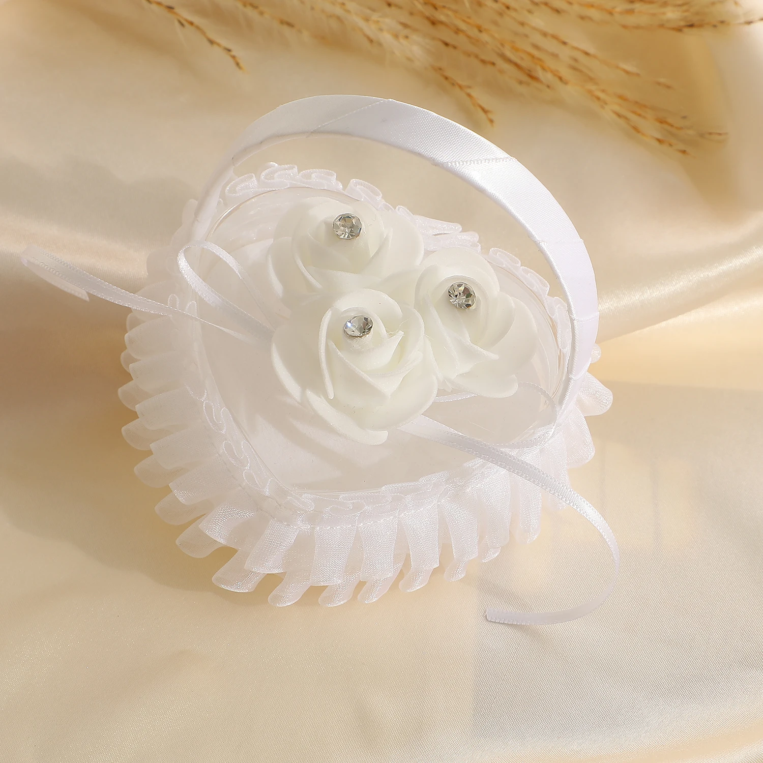Romantic Rose Ring Box - Blooming Flower Proposal Set Petals unfold to reveal the ring magically!