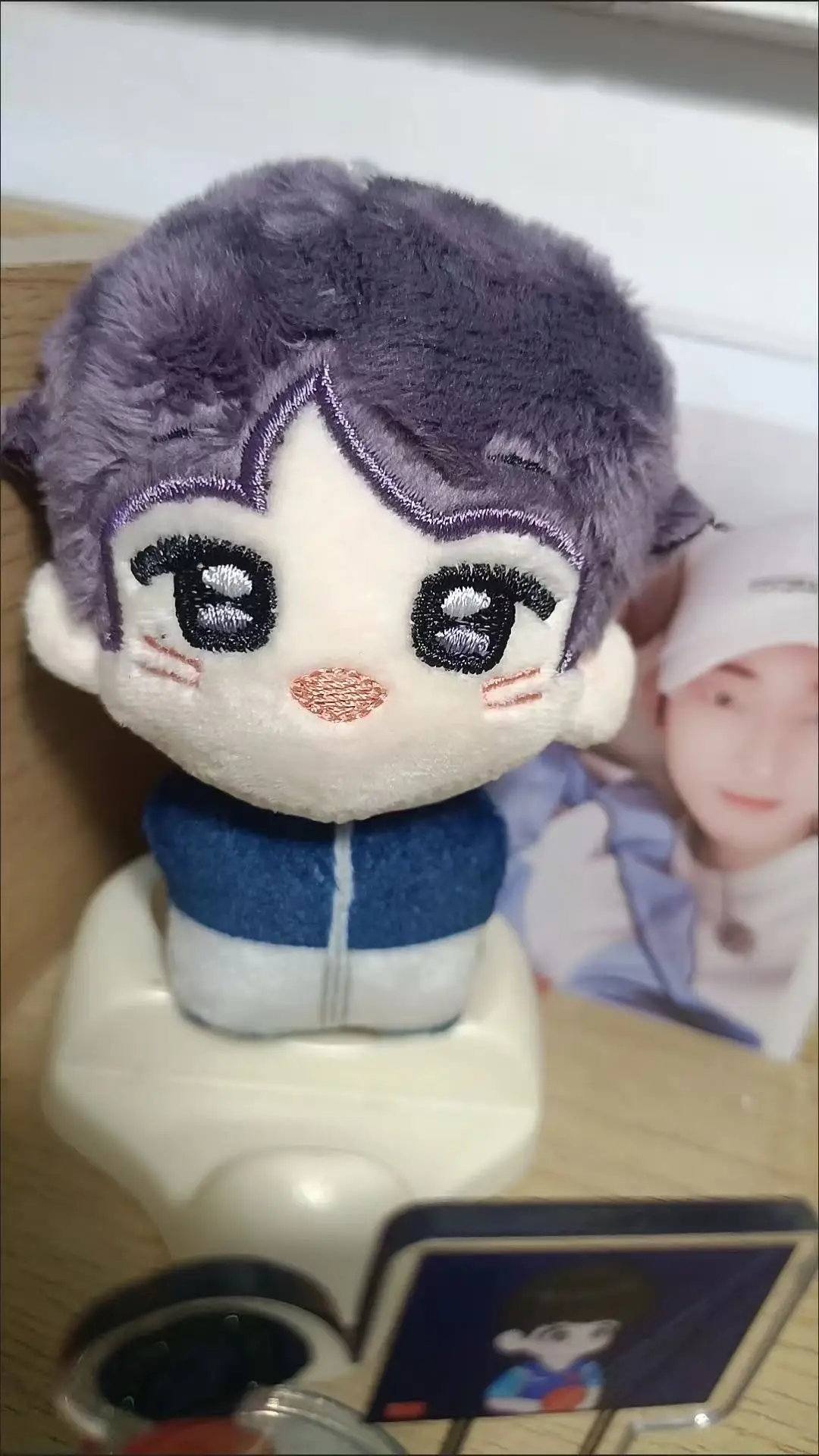 

Stuffed 10cm Anime Game SEVEN TEEN WONWOO Cartoon Plush Doll Toy COS Dress-up Children Adults Collectible Cotton Gifts