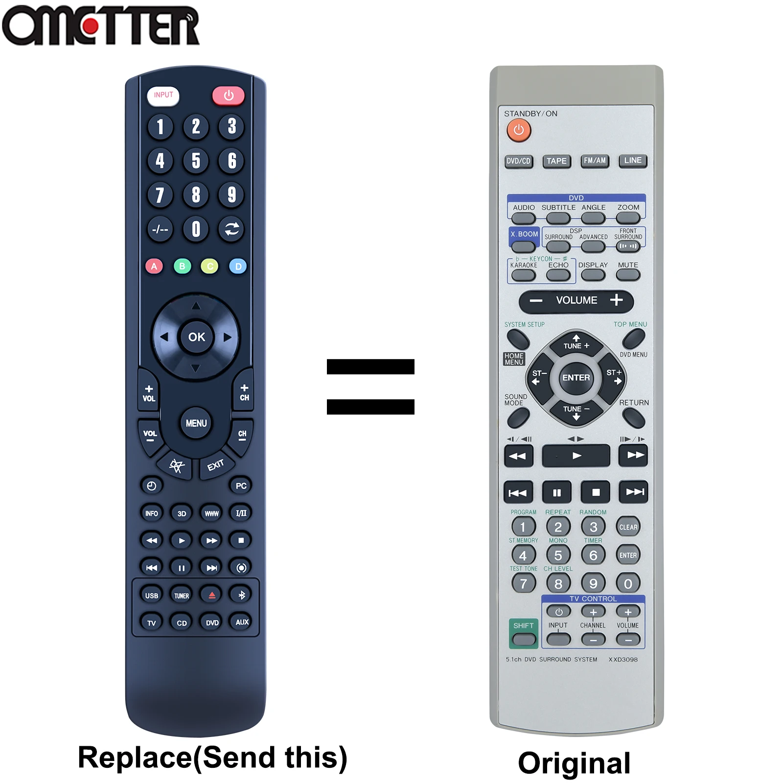 

Новый пульт дистанционного управления XXD3098 для DVD-приемника Pioneer XV-EV500 XV-EV700 XV-EV1000