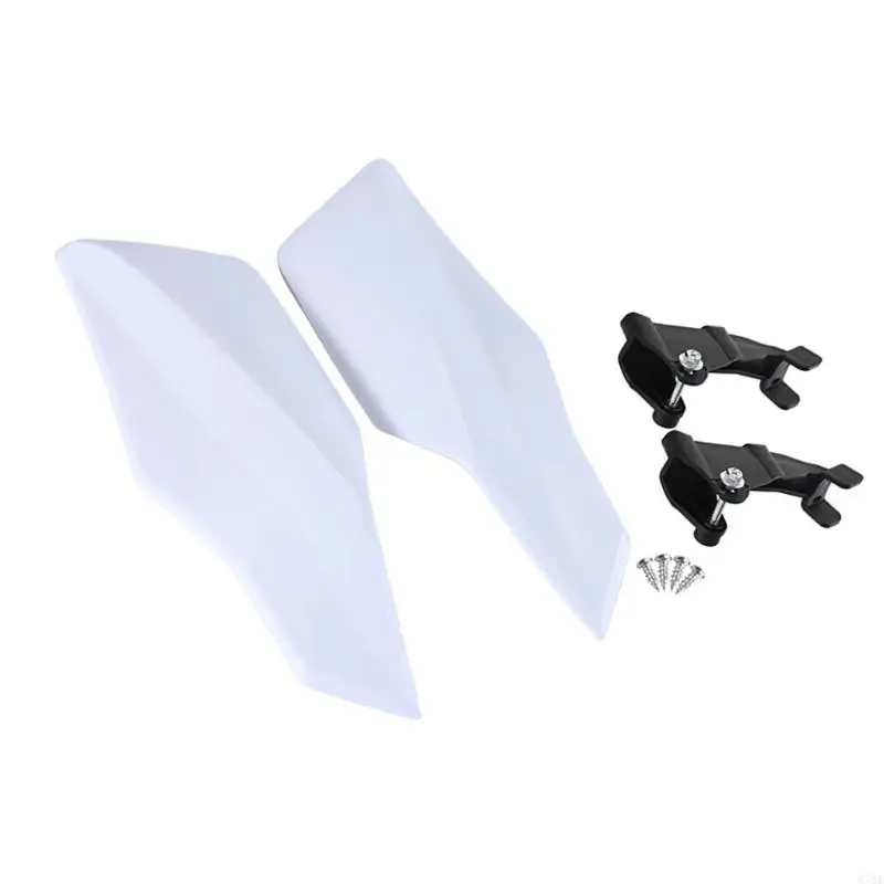M76E Dirt Bike-Lenkerschutz-Set mit Hartschalenabdeckungen und Montageteilen – Detail 8