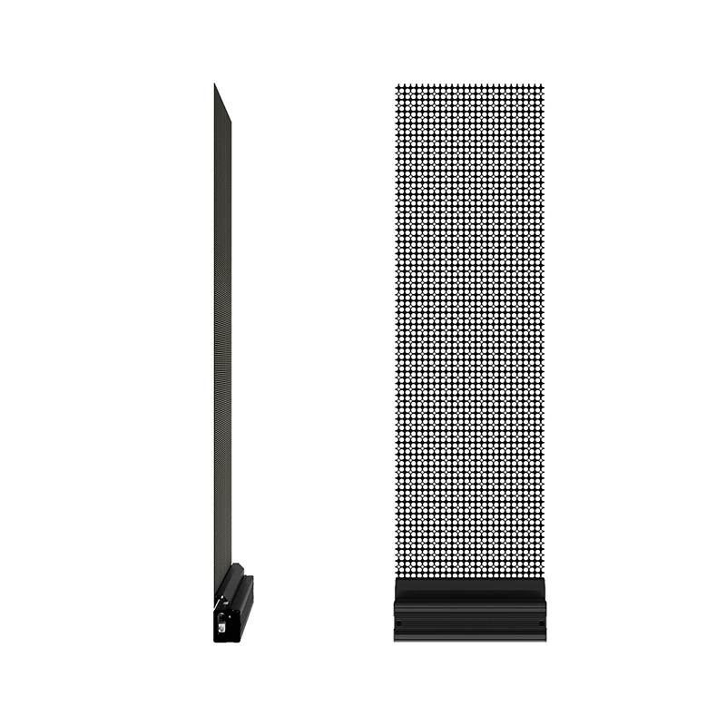 Ultra High Transparency Ultra Thin P5 Indoor Holographic Transparent Led Display Screen Flexible Film Screen