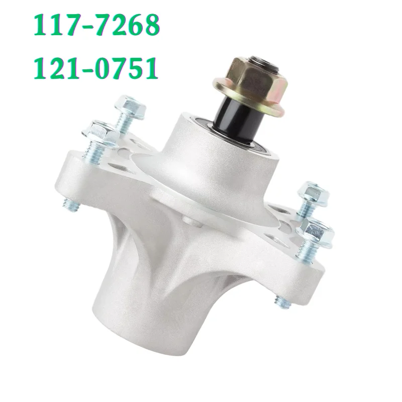 

1 упаковка 117-7268 121-0751 Шпиндель в сборе Заменяет 117-0751 117-7267 117-7439 заменяет колоды Exmark Toro 42 дюйма 50 дюймов 54 дюйма