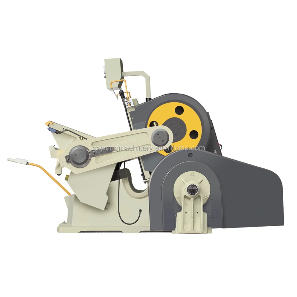 Semi-Automatic Die Cutting and Creasing Machine Platen Punching and Embossing Clamshell Die Cutter for Cardboard