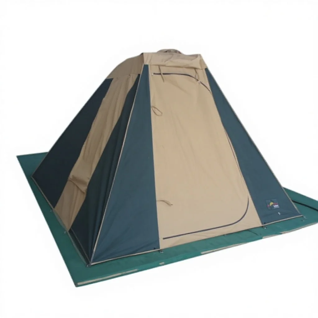 An Outdoor Camping Tent with Dimensions of 260x350, Which Is Thick, Windproof, Rainproof and Waterproof