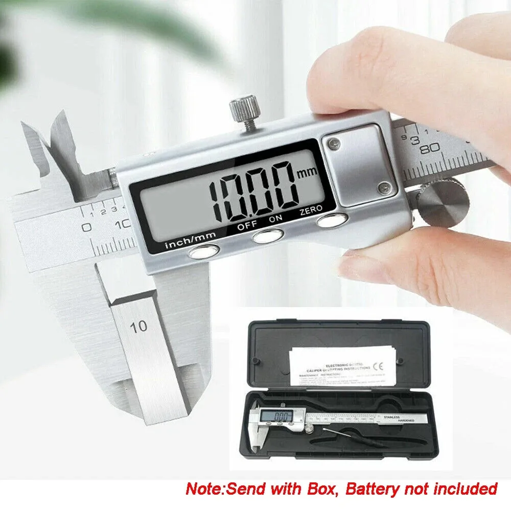 For Digital vernier caliper, high-precision small 150mm electronic ruler, industrial stationery bracelet card