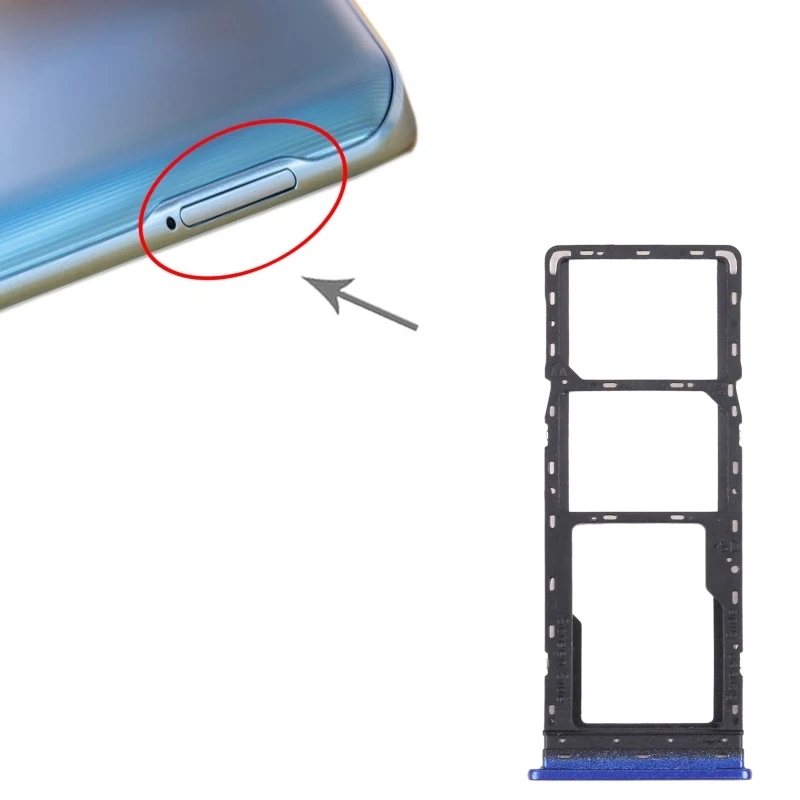 SIM Card Tray + Micro SD Card Tray for Tecno Phantom 9 AB7 SIM Card Holder Drawer Phone Replacement Part