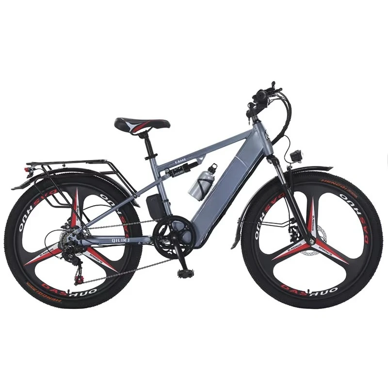 

SXLL Electric MTB bike 26-inch fat tires 48V 20Ah remote electric bike with dual disc brakes