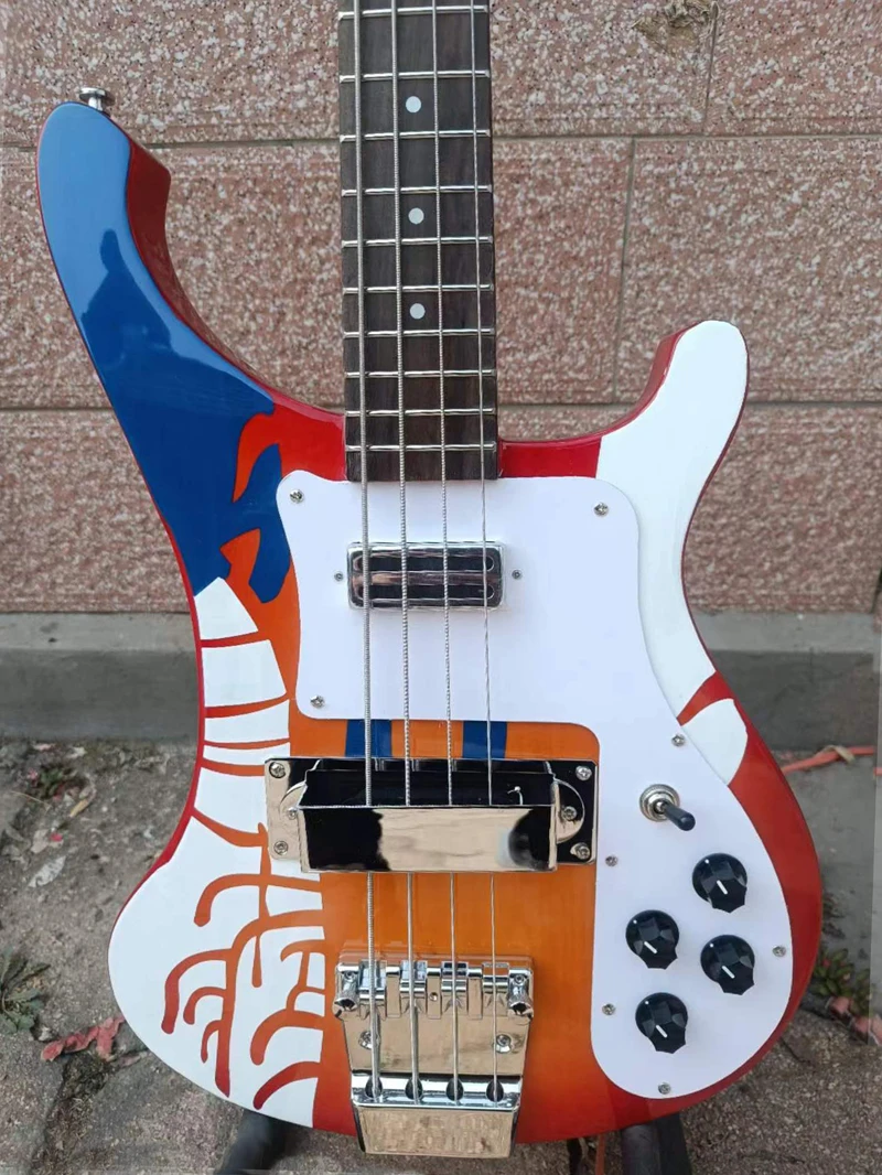 4-string Rickenbacker 4003 bass electric guitar, flyoung model, fast shipping