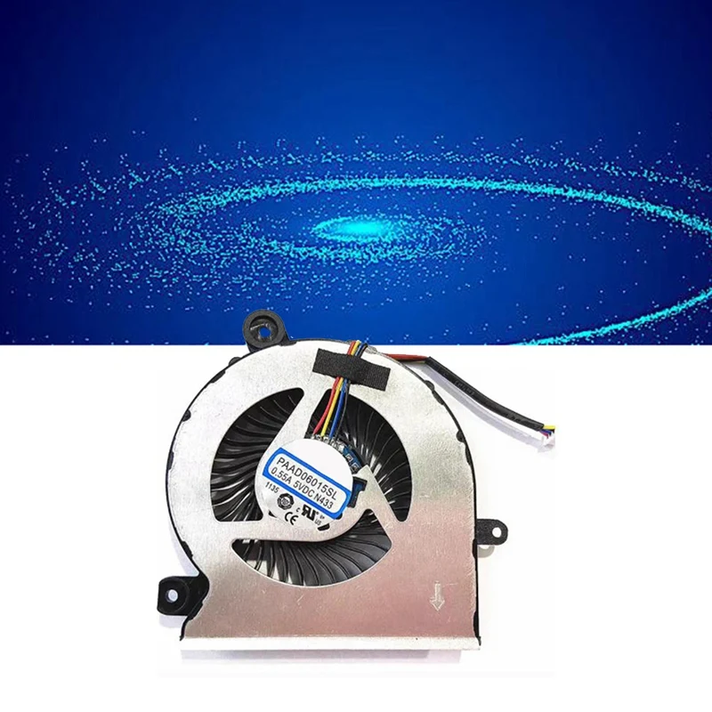 Para msi gf63 gf65 MS-16R1/r3/r5 wf65 MS-16W1 w2 multifuncional prático ventilador de refrigeração gpu