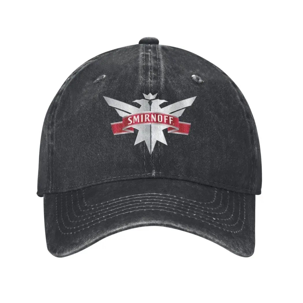 NUEVA moda Smirnoff Vodka Sombreros Hip Hop Sombrero Gorra de béisbol de algodón Sombrero de camionero ajustable personalizado para hombres y mujeres