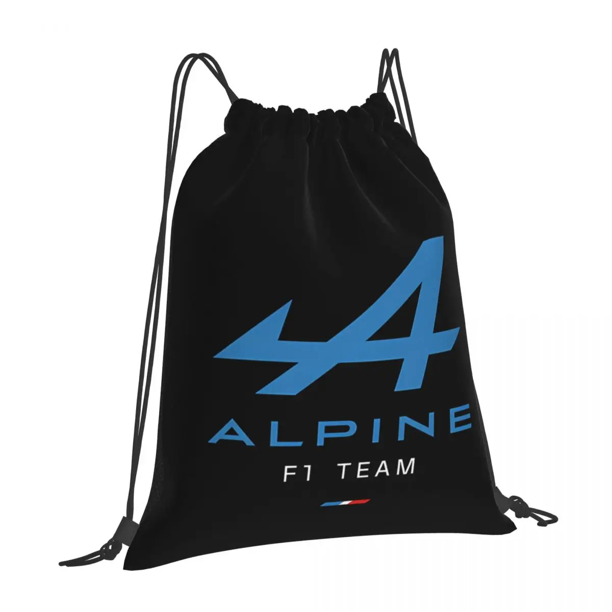 Terrific Alpine F1 Custom Pattern Logo Drawstring Bag Travel Backpack Student Storage Bag School Bag