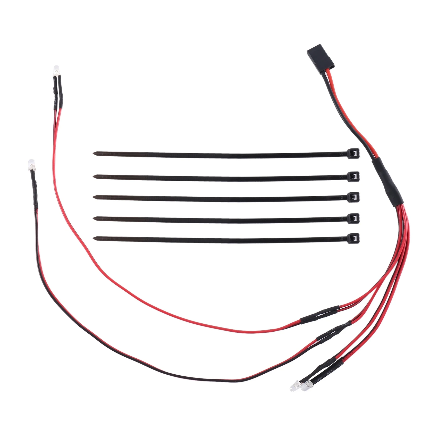 

LALA 1Set Taillights Led Lights Kit Replacement 4 Led For Traxxas Trx4m Upgrade Parts 1/18 Rc Crawler Car
