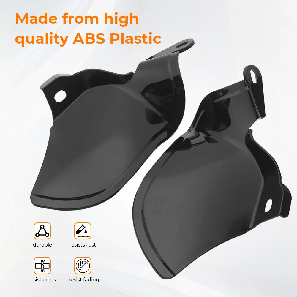 Abs Plastic Air Deflector Fits For Harley Fxbr/S 117/114 Flde Fxfb/S Flfb/S Flhc/S Fxlr/S/T Flsl Flsb Fxst Fxbb 2018-2026 Black view 2