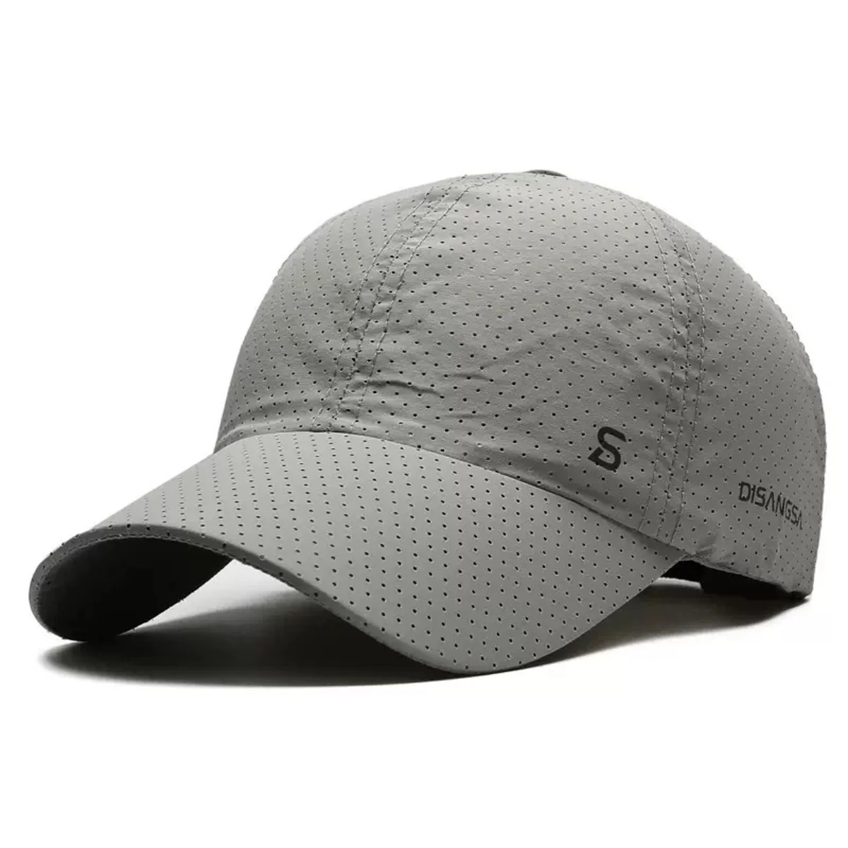 Unisex S Letter Quick-dry Baseball Net Caps Spring Summer Outdoor Adjustable Casual Hats Sunscreen Hat Sports Cap