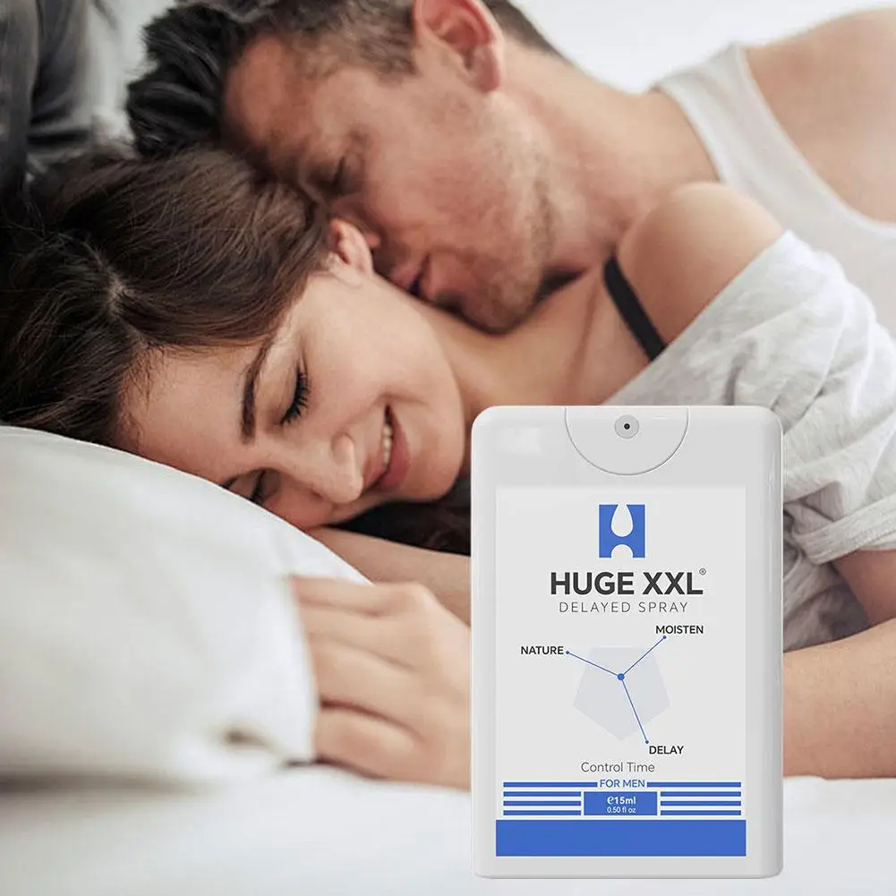 Huge XXL Delayed Spray Extra Power Strength Spray for Men Big Size Massage Enlargement Spray 15ml Prolonged Performance Y4V2