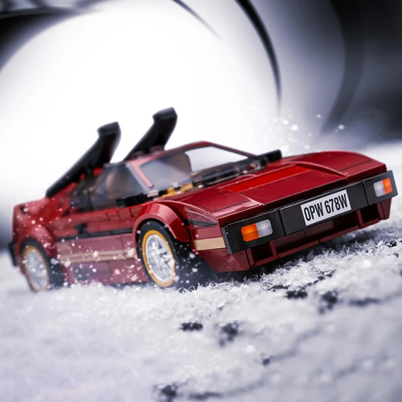 

Speed Racing Car Model MOC Building Bricks Top Tier Sports Car Modular Technology Children Holiday Gifts Assemble Toys Suit