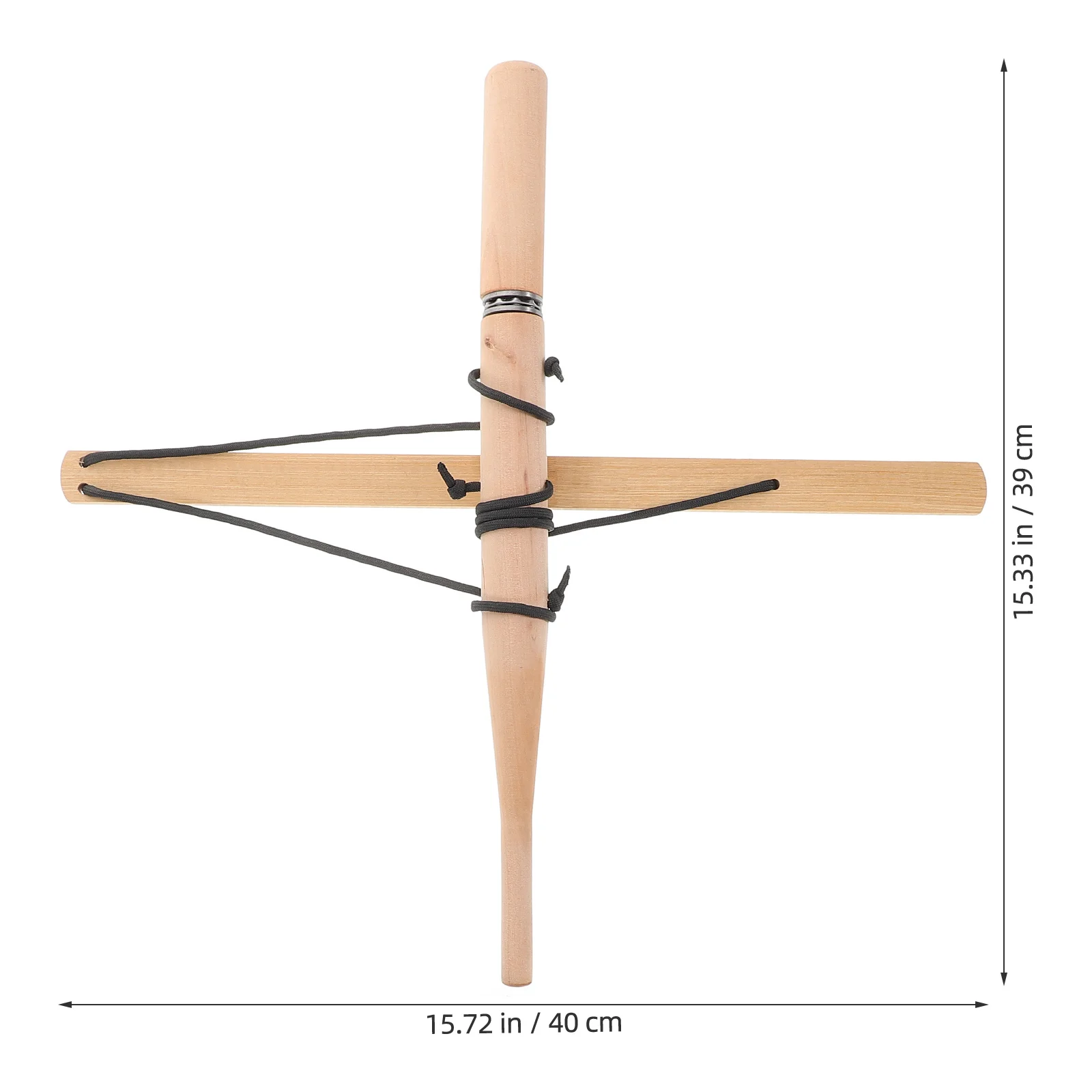 Bogenbohrer-Feuerstarter-Set für Kinder im Freien, reibungsbetrieben, primitive Feuerherstellung, pädagogisch