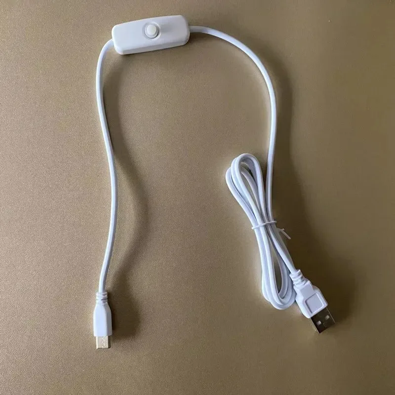 

Кабель USB с кнопочным выключателем 501 и диммером 318, 5В, для светодиодных настольных ламп, 5 шт.