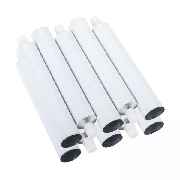 Aluminum Empty Paint Tubes 20ml Refillable Squeezable Container Jars for Gouache Watercolor Oils