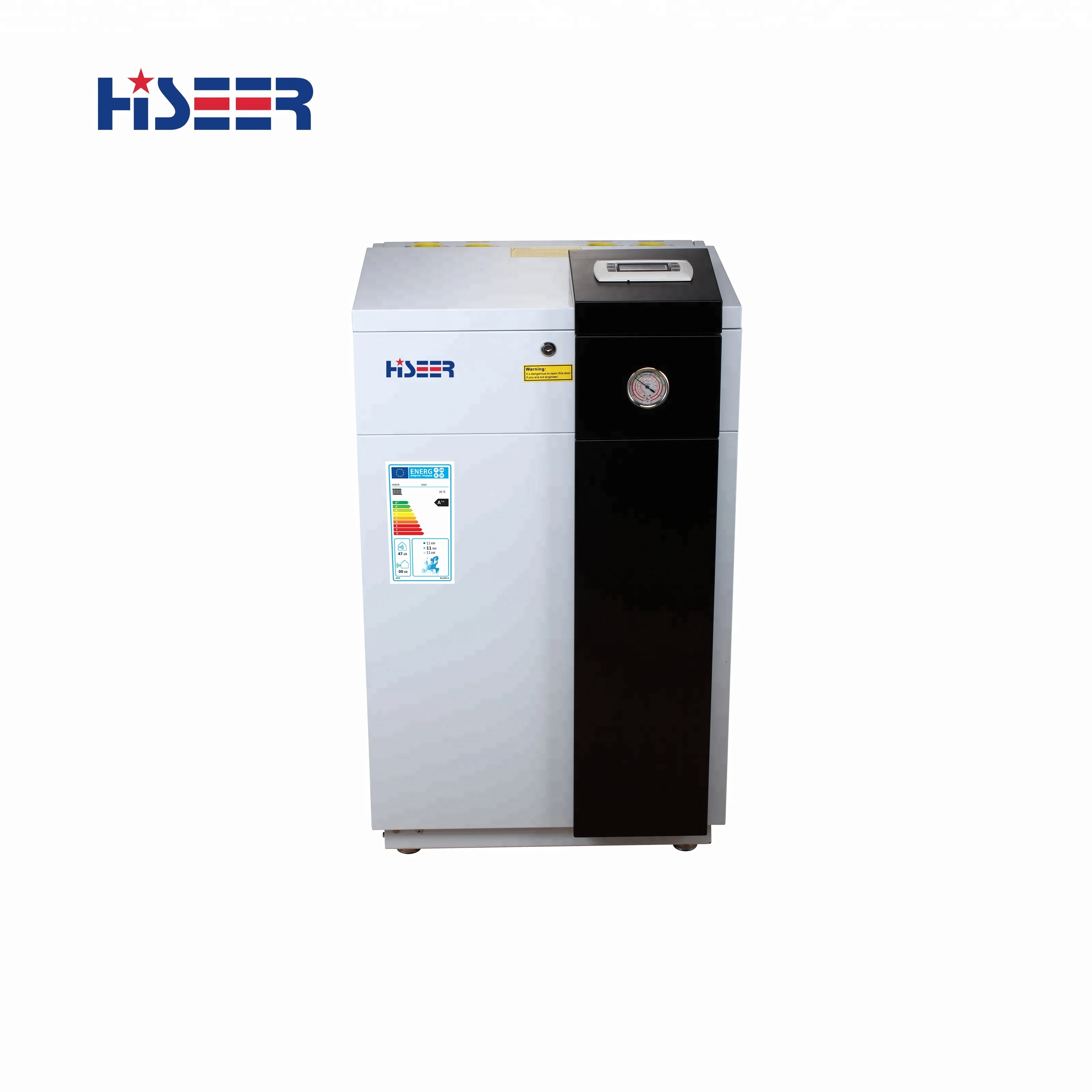 [Best]Hiseer R290 High Efficiency Geothermal Inverter Ground Source Water Source Heat Pump for House Floor Cooling and Heating