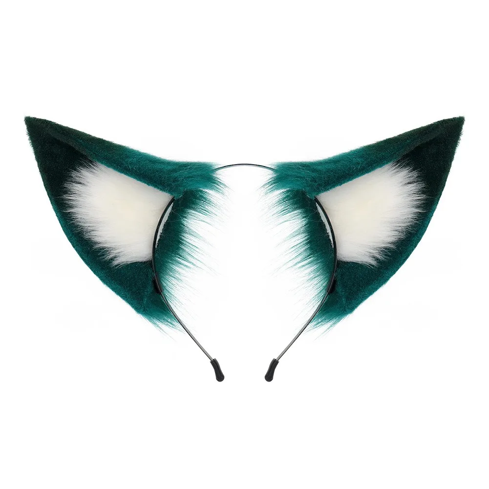 Auf Lager Yukong Cosplay Ohr Schwanz Fuchs Mädchen Pelzigen Fuzzy Haarigen Kostüm Honkai Star Rail Yu Kong Sexy Set Halloween Юйкун