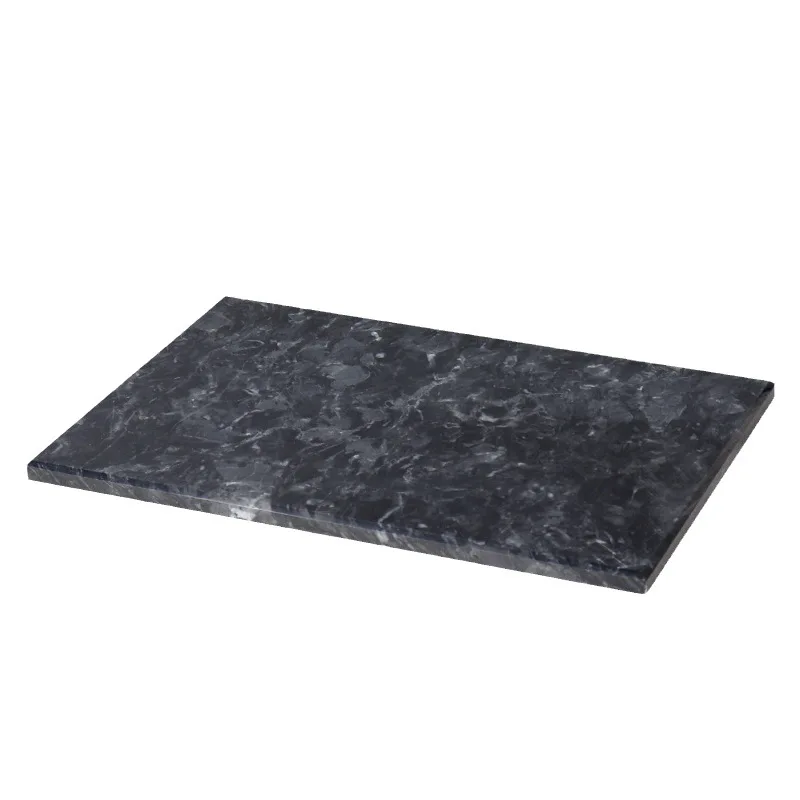 Natural marble stone bathroom minimalist makeup and jewelry storage bathroom toiletries square tray