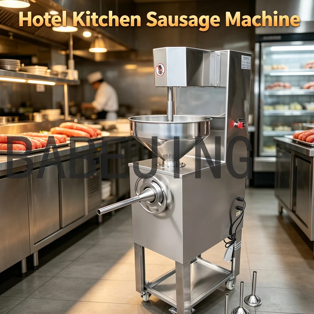 BABEJING Commercial Electric Sausage Filling Machine Fully Automatic for Restaurant And Food Shop Sausage Maker