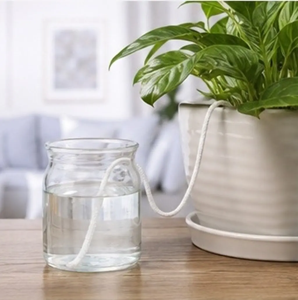 100Pcs Absorbent Cotton Rope Self Watering Cord Plant Root Irrigation Potted Plant Accessory Hanging Basket Watering Device