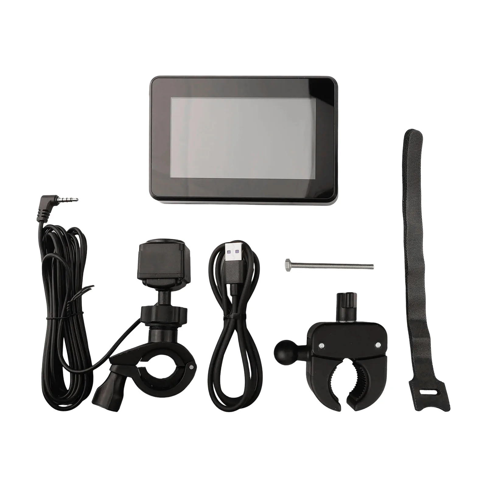 

1080P AHD велосипедная камера, монтажный кронштейн для дисплея, вид на прямом эфире, камера 1080P, материал ABS, камера и набор дисплеев, безопасность на велосипеде