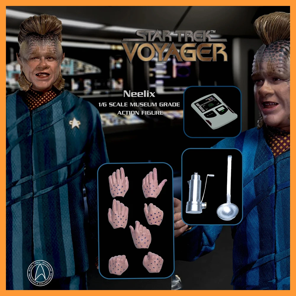 En Stock EXO-6 Star Trek 1/6 escala coleccionable soldado masculino Neelix conjunto completo 12 pulgadas figura de acción muñecas modelo Juguetes