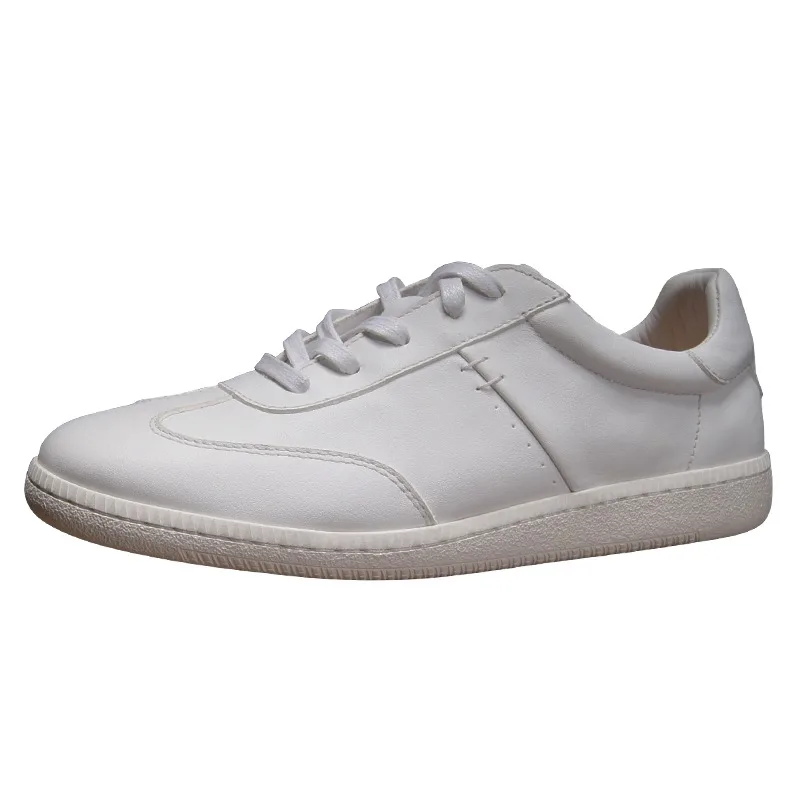 Handmade Genuine Leather Casual Shoes Men's Sneakers Cowhide Soft Soled Comfortable Lace Up Sport Shoes Male Oxfords Youth