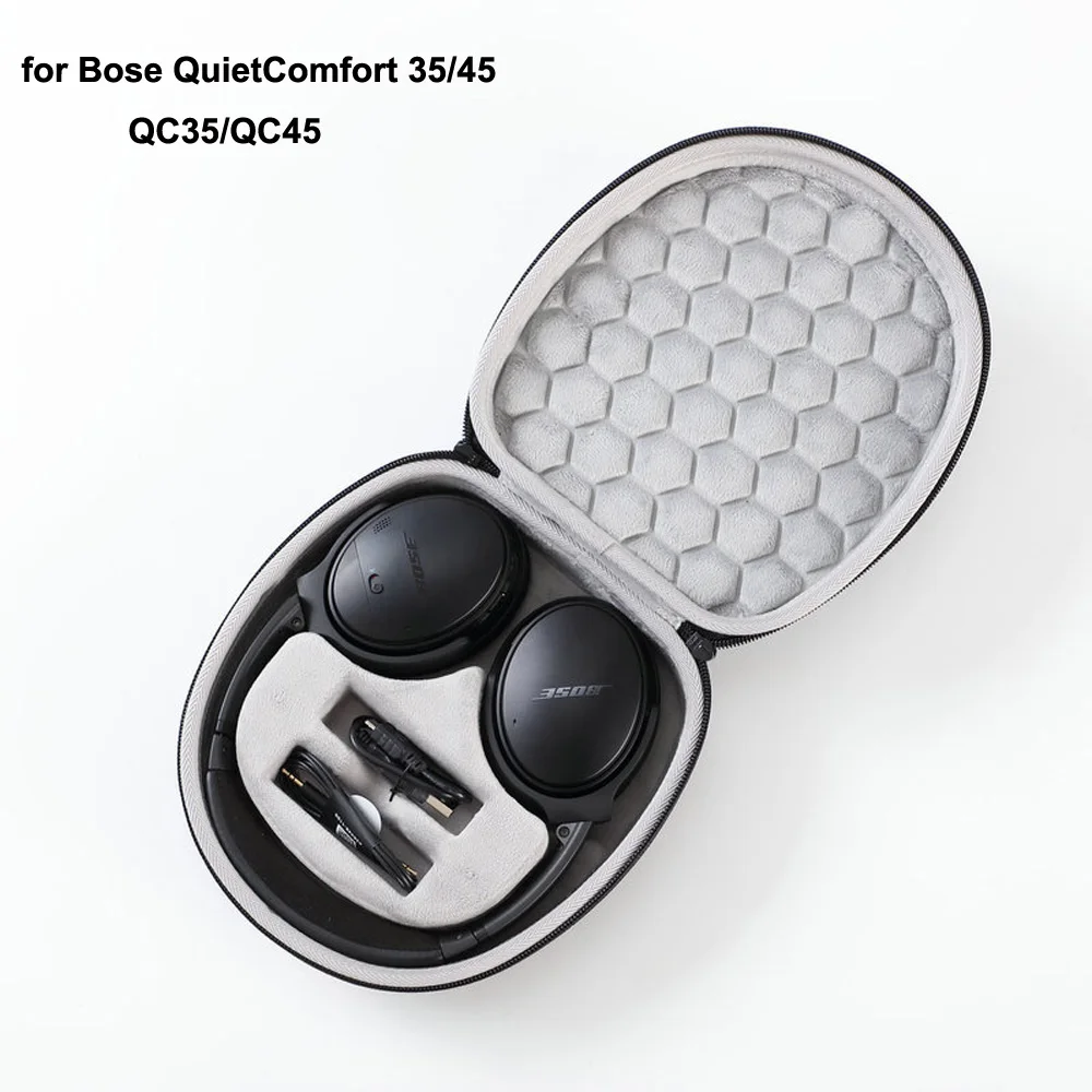 

Portable Hard Shell Handbag Carrying Case Storage Box Bag for Bose QuietComfort 35/45 QC35/QC45 Headset