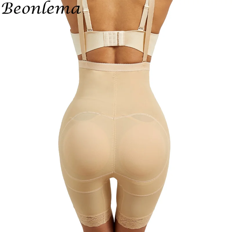 Shapewear Woman Sheath Flat Belly Modeling Strap High Waist Shapers Tummy Control Buttock Padded Panties