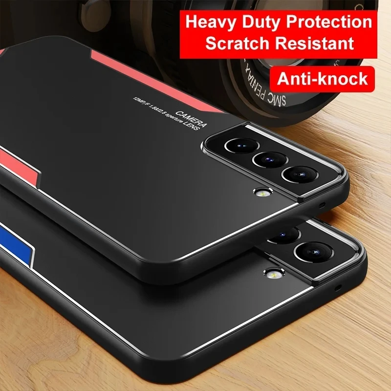 High quality aluminum phone case For Samsung Galaxy S20 FE S21 Plus Note 20 Ultra Cover Case For Samsung A51 A71 4G A52 A72 A32 image 2