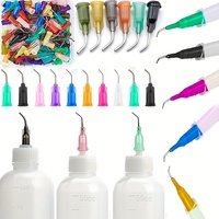 45 degree elbow dispensing needle blunt tip dispenser injection needle stainless steel dispensing needle spiral mouth nozzle glu