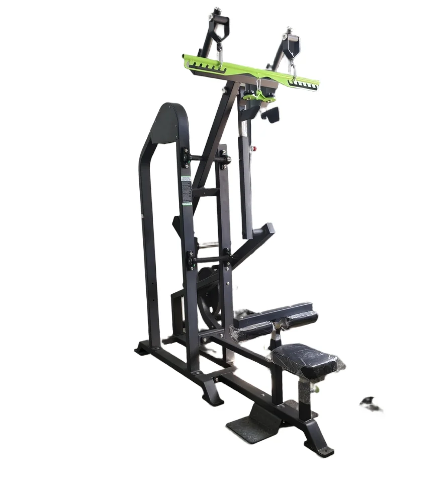 Commercial Equipment Plate Loaded Strength Training Iso-Lateral Seated Lat High Pulldown Machine