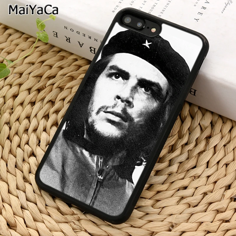 Che Guevara Iconic Revolution Figure Phone Case For iPhone 16 15 14 plus 11 12 13 Pro  XR XS Max coque Cover Shell