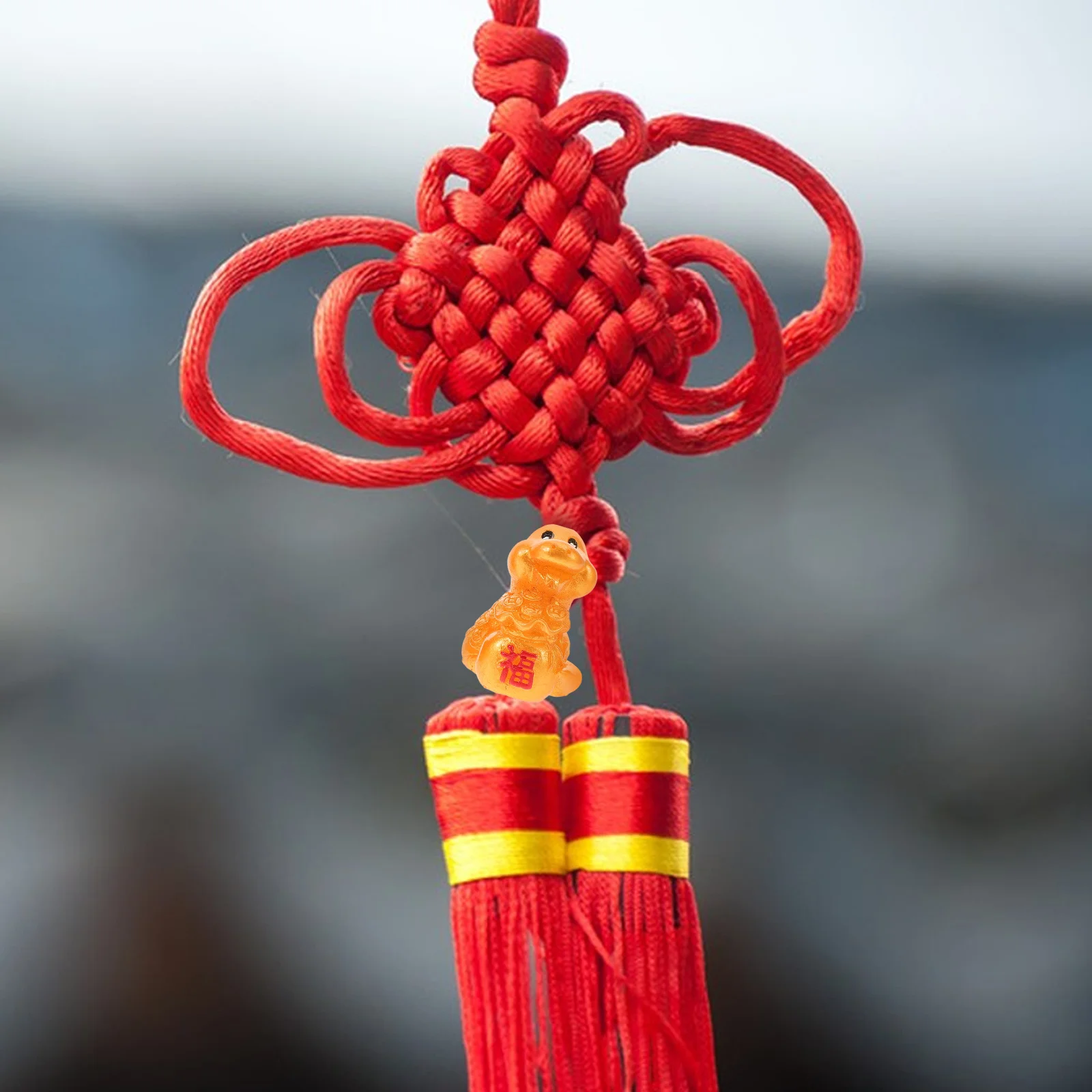 10 Stuks Vergulde Snake Charms Chinese Dierenriem Hars Hangers Unieke DIY Accessoires Lente Festival Geschenken Slang Vorm Hanger