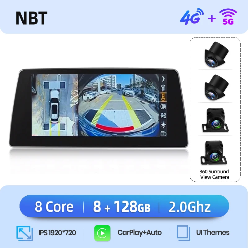 Junsun Draadloze CarPlay Andorid Auto Radio Voor BMW 2-serie F45 F46 F87 2013-2018 Intelligent systeem Stereo GPS-navigatie