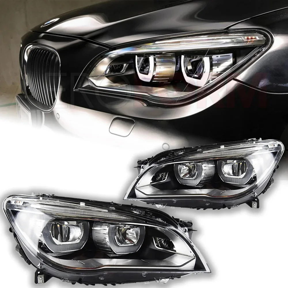 For BMW 7 Series F01 F02 2009-2014 LED Headlight 740i 730i 735i Auto Parts Plug and Play