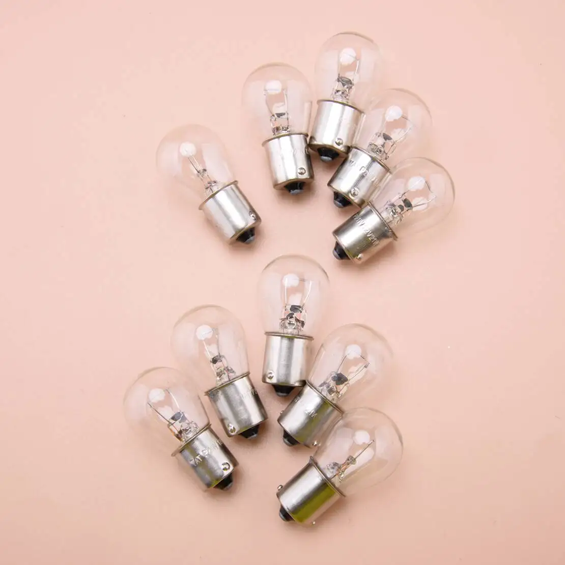 40Pcs/set 12V P21W 1156 BA15S Bulb for Car Tail Brake Stop Light Daytime Running Lamp