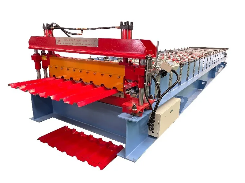 Customized Trapezoidal Roof Tile Making Machine Terrazzo Machine